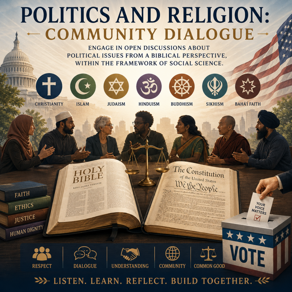 Politics and Religion: Open Community Dialogue